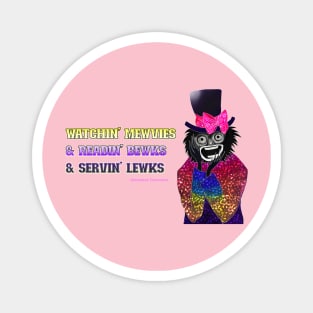 Divination Hollow's Baba Siwadewk Nonbinary Pride Horror Tee T-Shirt Magnet